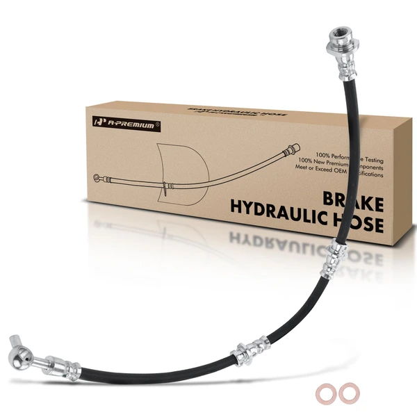 Front Driver or Passenger Brake Hydraulic Line for 1990-1996 INFINITI Q45