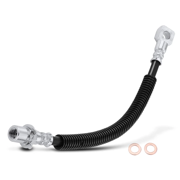 Front Driver or Passenger Brake Hydraulic Hose for Chevrolet S10 GMC Isuzu RWD
