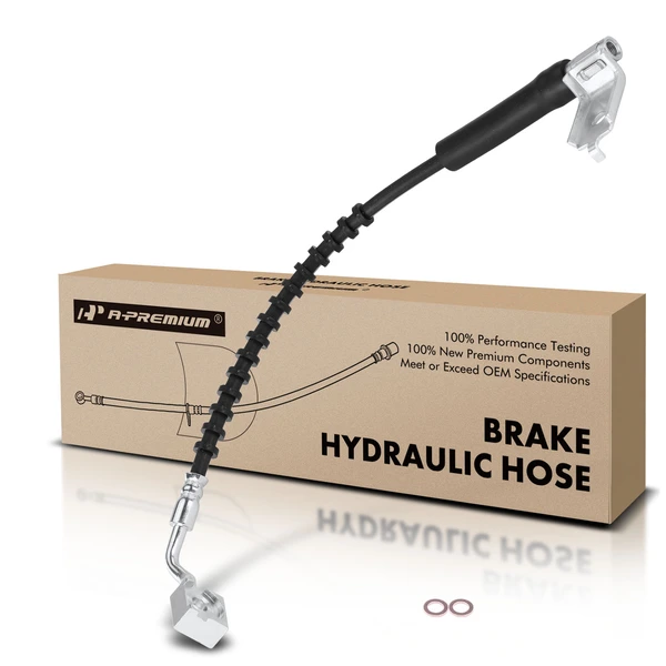 Front Driver Brake Hydraulic Hose for 2000-2008 Mazda B3000