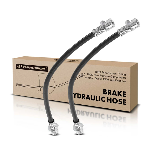 2 Pcs Rear Brake Hydraulic Hose for 2003-2007 Honda Accord