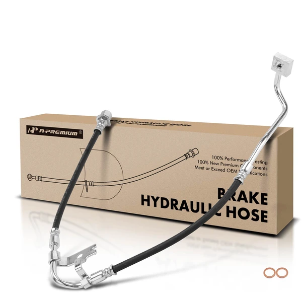 Front Passenger Brake Hydraulic Hose for 2003-2004 Dodge Dakota