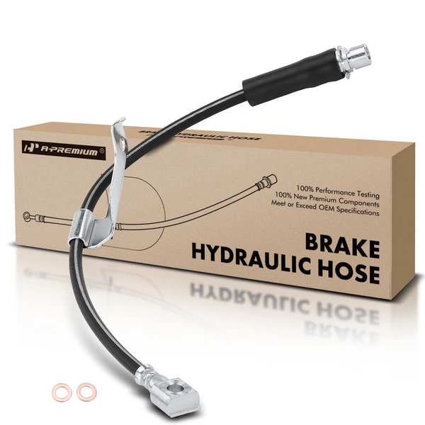 Front Driver Brake Hydraulic Hose for Saturn Vue 2002-2003 L4 2.2L V6 3.0L