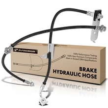 2 Pcs Rear Brake Hydraulic Hose