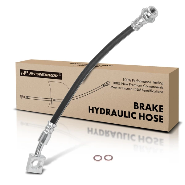 Rear Passenger Outer Brake Hydraulic Hose for 2000-2006 GMC Yukon