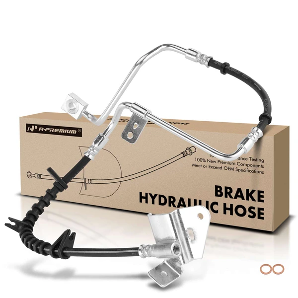 Front Driver Brake Hydraulic Hose for 1999-2004 Jeep Grand Cherokee