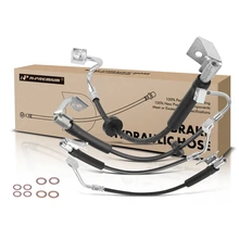 4 Pcs Front & Rear Brake Hydraulic Hose