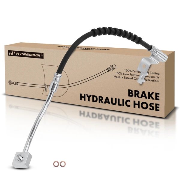 Front Passenger Brake Hydraulic Hose for 2000-2001 Plymouth Neon