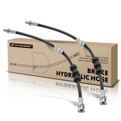 2 Pcs Front Brake Hydraulic Hose