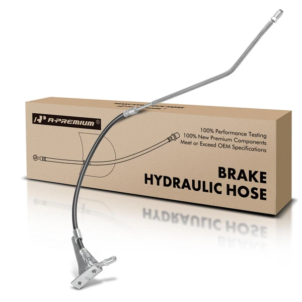 Rear Passenger Brake Hydraulic Hose for Chevy C70 C7500 Kodiak GMC C7000 Topkick