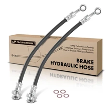 2 Pcs Rear Brake Hydraulic Hose