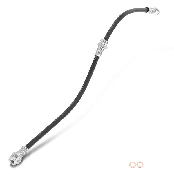 Front Driver or Passenger Brake Hydraulic Hose for Nissan Pathfinder Infiniti QX4