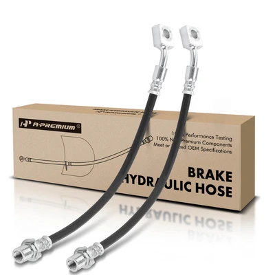 2 Pcs Rear Brake Hydraulic Hose