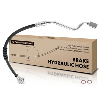 Front Driver Brake Hydraulic Hose for 1999-2004 Ford F-350 Super Duty