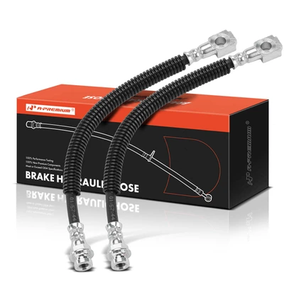 2 Pcs Front Brake Hydraulic Hose