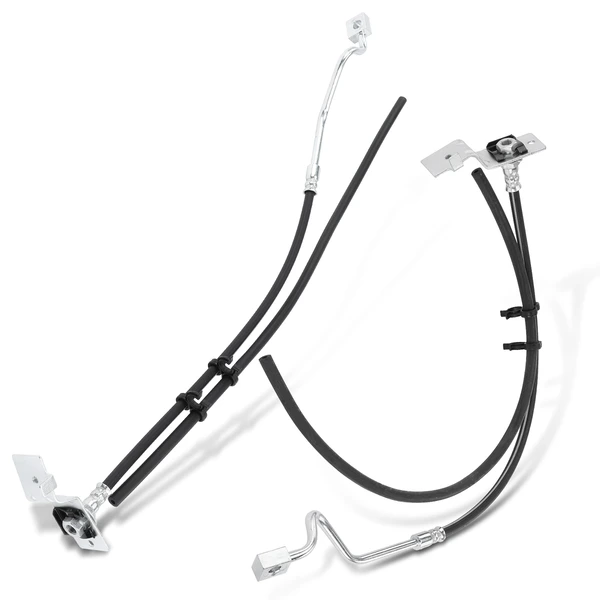 2 Pcs Front Brake Hydraulic Hose for Ford Excursion F-250 F-350 Super Duty 4WD