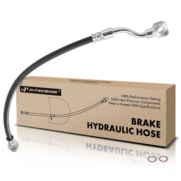 Rear Driver Brake Hydraulic Hose for Chevrolet Silverado 1500 HD GMC Sierra