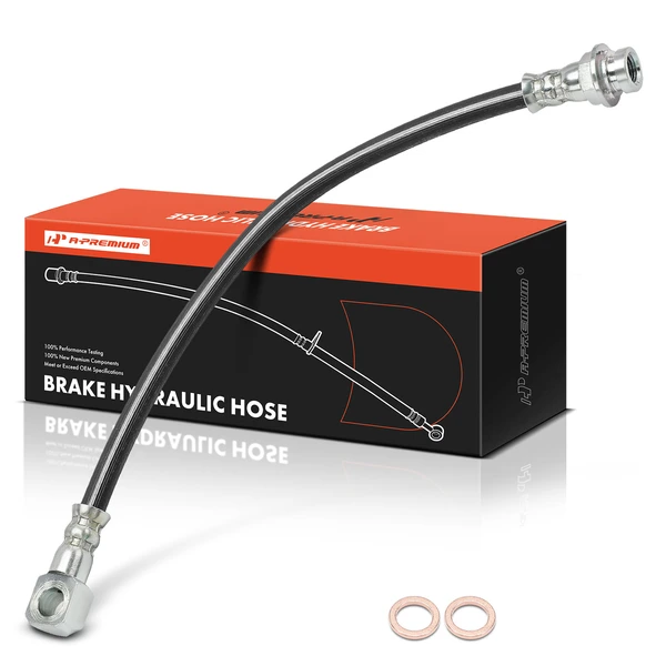 Rear Driver or Passenger Brake Hydraulic Hose for Chevy Malibu Oldsmobile Pontiac