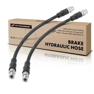 2 Pcs Front Brake Hydraulic Hose