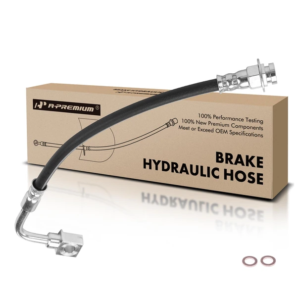 Front Driver Brake Hydraulic Hose for Chevrolet Camaro Pontiac Firebird 98-02