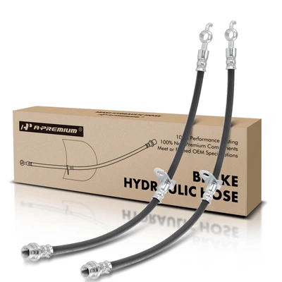 2 Pcs Front Brake Hydraulic Hose