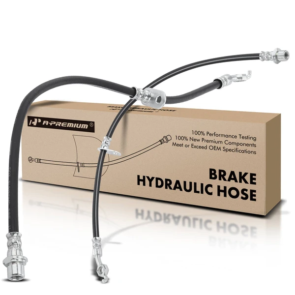 2 Pcs Front Brake Hydraulic Hose for Toyota Hilux 2004-2008 Tacoma 1995-2004