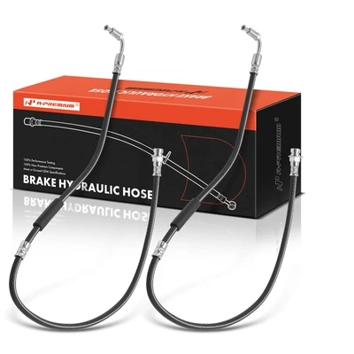 2 Pcs Rear Brake Hydraulic Hose