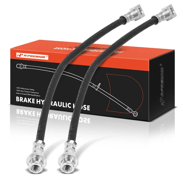 2 Pcs Rear Brake Hydraulic Hose for Saturn SC SC1 SC2 SL SL1 SL2 SW1