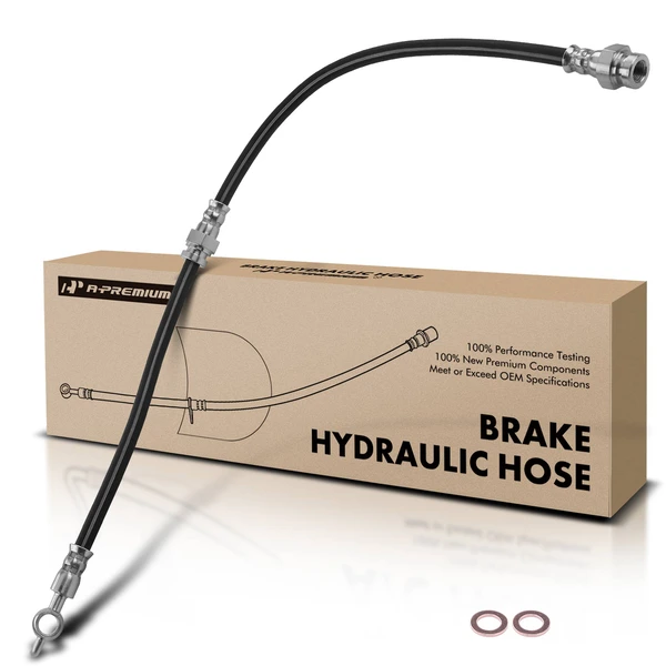 Front Driver or Passenger Brake Hydraulic Line for Mazda MPV 1989-1998 RWD