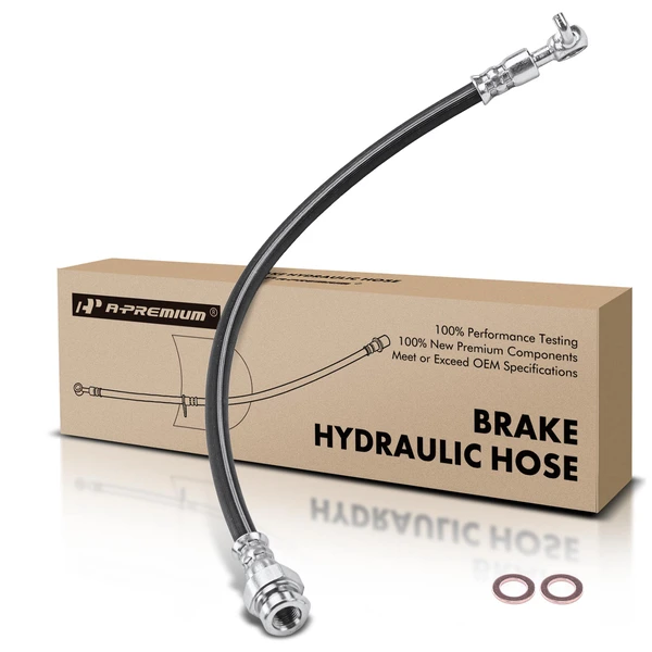 Front Driver Brake Hydraulic Hose for Mazda Miata 1990-1997 1999-2005 1.6L 1.8L