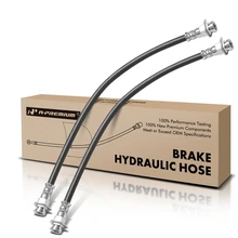 2 Pcs Rear Brake Hydraulic Hose