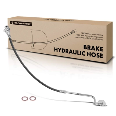 Front Driver Brake Hydraulic Hose for 1999-2004 Ford F-350 Super Duty