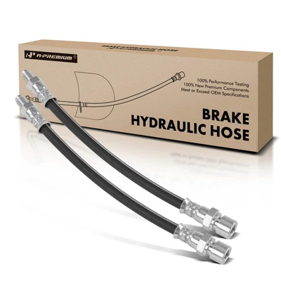 2 Pcs Rear Brake Hydraulic Hose