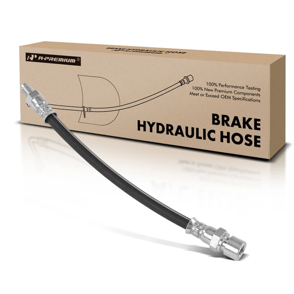 Rear Driver or Passenger Brake Hydraulic Hose for 1971-1979 Volkswagen Super Beetle