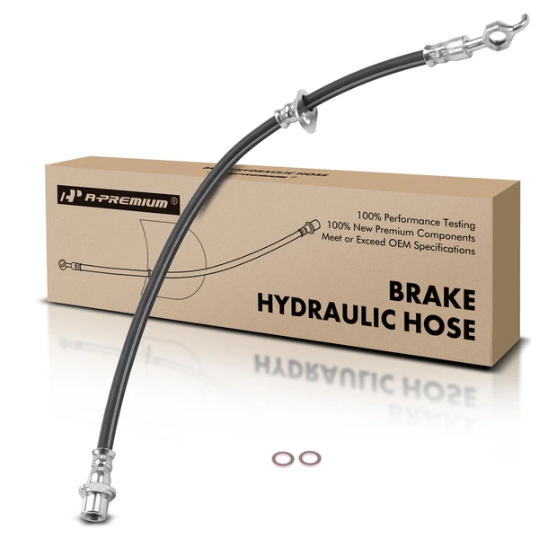 Front Driver Brake Hydraulic Hose for Toyota Corolla 1993-1994 L4 1.6L 1.8L