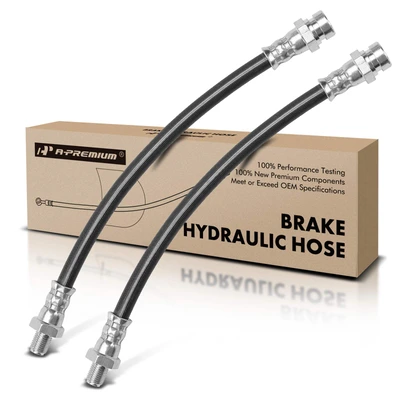 2 Pcs Brake Hydraulic Hose