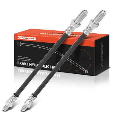 2 Pcs Rear Brake Hydraulic Hose