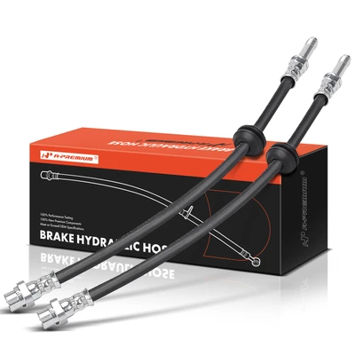 2 Pcs Rear Brake Hydraulic Hose