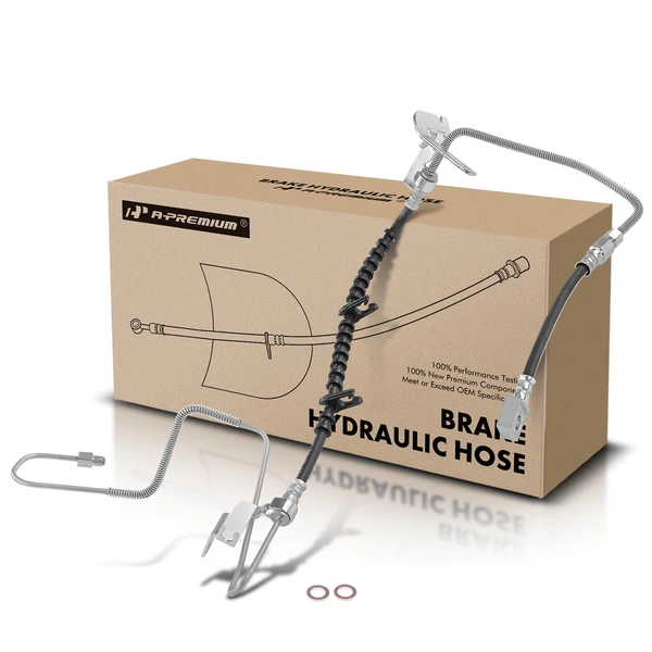 Rear Driver Brake Hydraulic Hose for 2004-2005 2007 Dodge Caravan