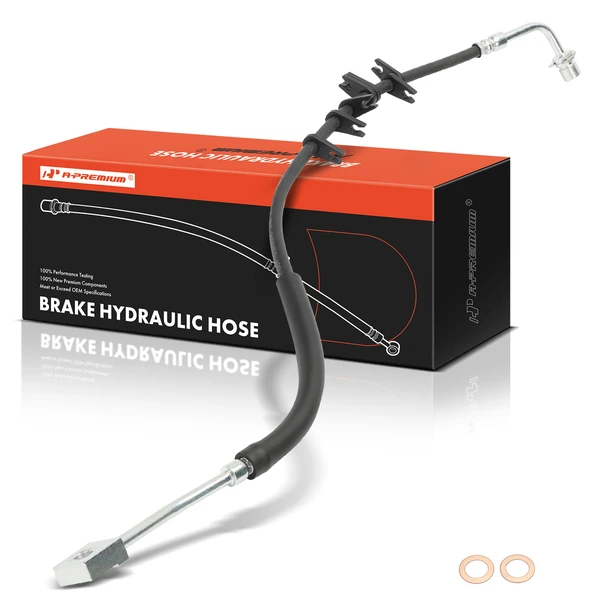 Front Driver Brake Hydraulic Hose for Chevy C5500 Kodiak GMC C4500 Topkick 03-09