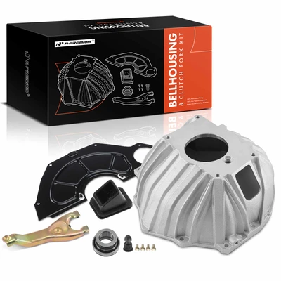 11 Inch Bell Housing Kit & Clutch Fork & Throwout Bearing & Cover