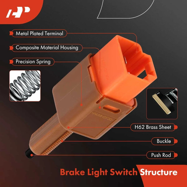 Brake Light Switch for Subaru BRZ 2014-2020 WRX 2015-2021 WRX STI H4 2.0L 2.5L