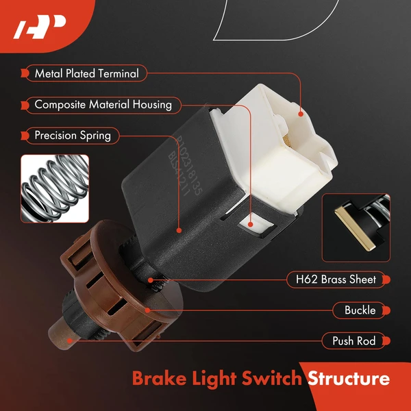 Brake Light Switch for Chrysler Sebring Dodge Avenger Eagle Mitsubishi Eclipse