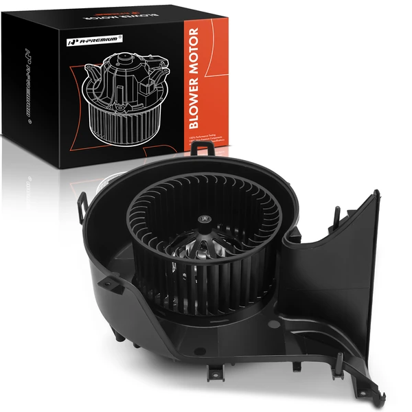 HVAC Heater Blower Motor with Fan Cage for 2003-2011 Saab 9-3