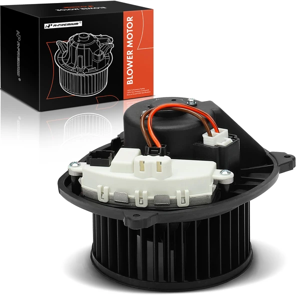 Rear HVAC Blower Motor with Control Module for Mercedes-Benz GL350 GL450 GL550