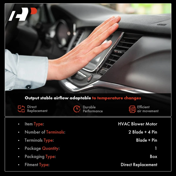HVAC Blower Motor for Chevrolet Equinox GMC Terrain 2020-2024 SUV