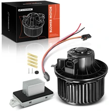 2 Pcs HVAC AC Heater Blower Motor & Resistor Kit for 1999 GMC Sierra 1500