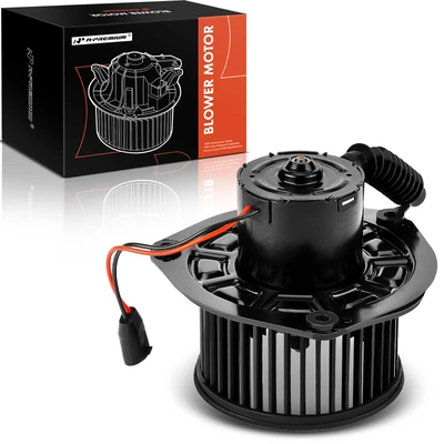 Front HVAC Blower Motor With Wheel