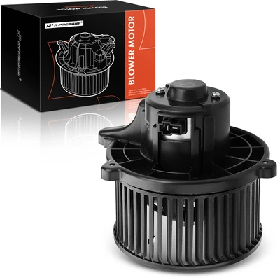 Front HVAC Blower Motor with Wheel