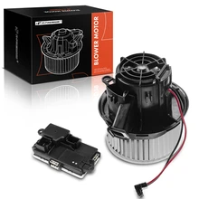 2 Pcs Front HVAC Blower Motor & Resistor Kit for 2011 Mercedes-Benz C300