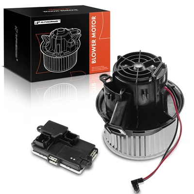 2 Pcs Front HVAC Blower Motor & Resistor Kit for 2011 Mercedes-Benz C350